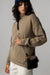 finisterre taran tipped jumper warm oatmeal navy detail