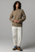 finisterre taran tipped jumper warm oatmeal navy front