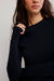Free People - So Soft Seamless Long Sleeve - Black - Detail