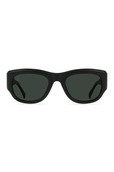 RAEN - Lonso - Recycled Black/Green Polar - Front