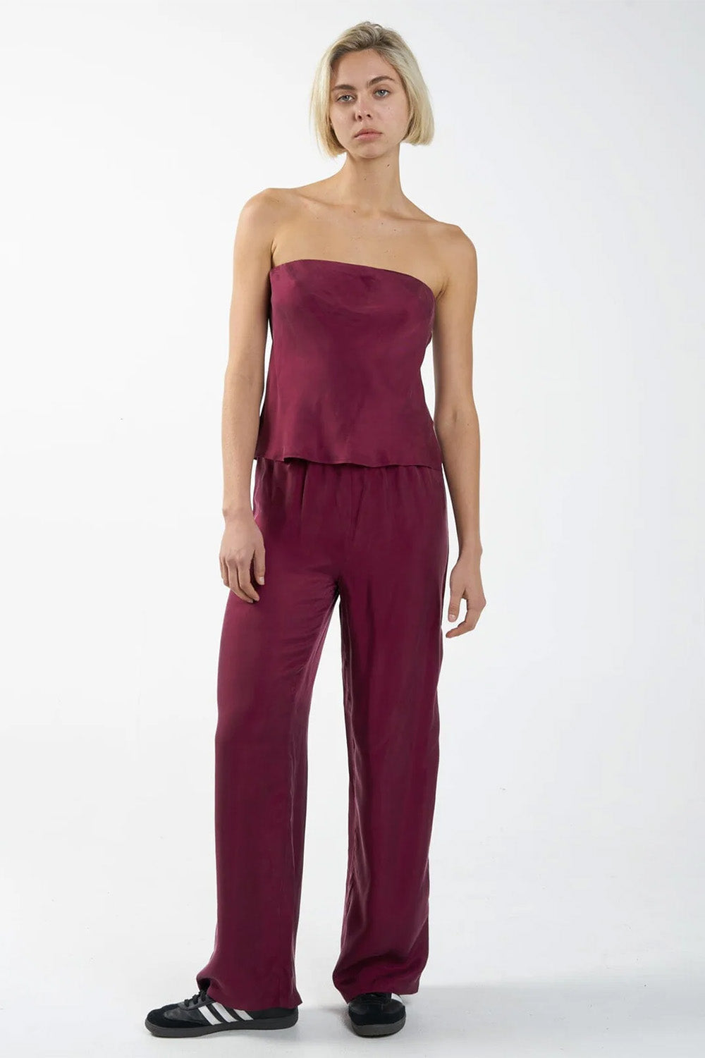Thrills - Gimlet Tube Top - Wine