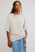 Free People - Perfect Oversized Tee - Morning Oat - Front
