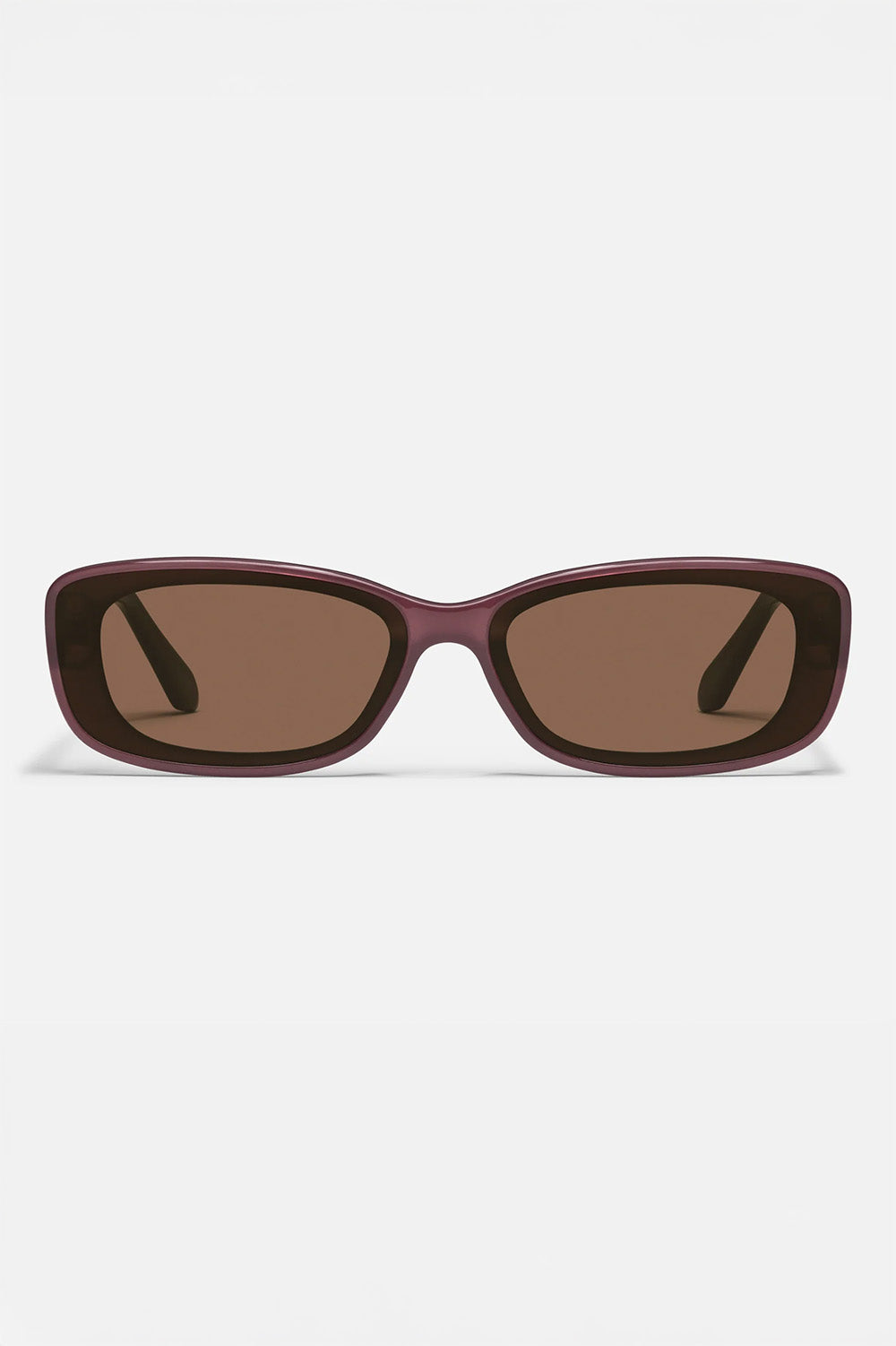 Quay - Vibe Check - Plum/Brown - Front