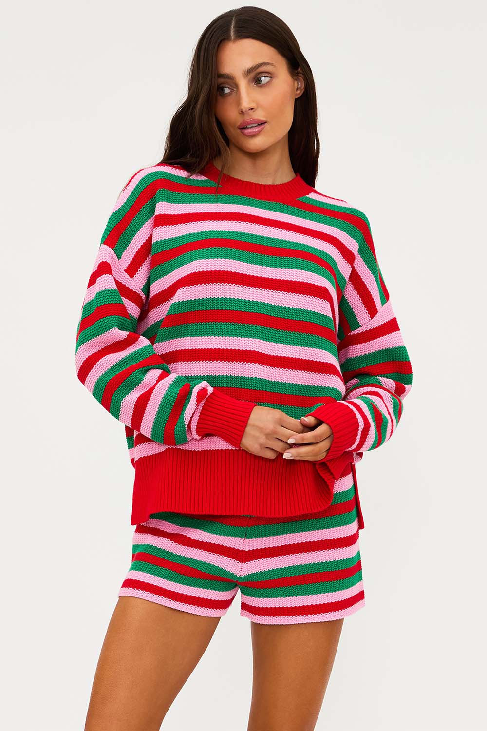 CALLIE STRIPE SWEATER