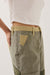 Brixton Essex Patchwork Painter Pant in Vintage Olive — Detail-1 view