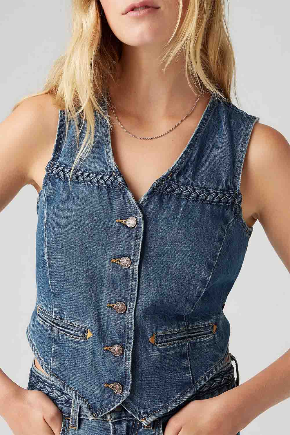 Levis - Braided Vest - Big Yikes - Detail