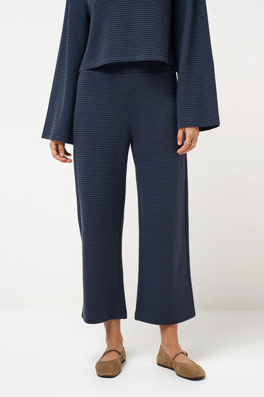 Travis Matthew - Coastal Rib Ankle Pant - Navy Blazer - Front