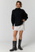 Free People Beaumont Tunic in Black — Full-body view