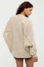 Free People Cabin Hero Cardi in Morning Oat — Back view