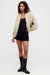 Free People Cabin Hero Cardi in Morning Oat — Full-body view