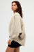 Free People Cabin Hero Cardi in Morning Oat — Side view