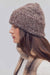 Free People Frostline Beanie in Chocolate — Model view