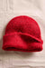 Free People Frostline Beanie in Red — Flat-lay view