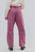 Free People Minimalist Moxie Boyfriend in Washed Berry — Back view