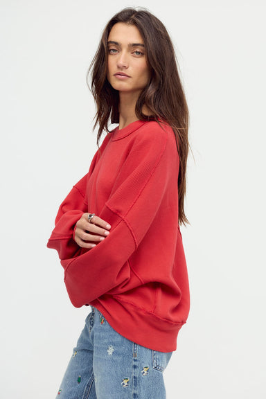 Free People Skyline Tee in Salsa — Side view