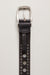 Free People Sola Stud Belt in Black — Buckle detail view