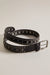 Free People Sola Stud Belt in Black — Flat-lay view