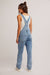 Free People Ziggy Denim Overall in Powder Blue — Back view