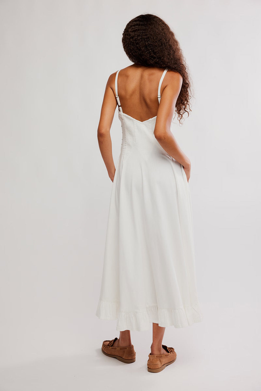 free people another season midi coconut milk back