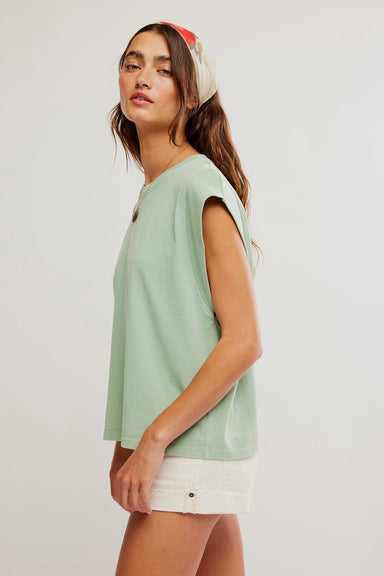 free people better muscle cameo green side