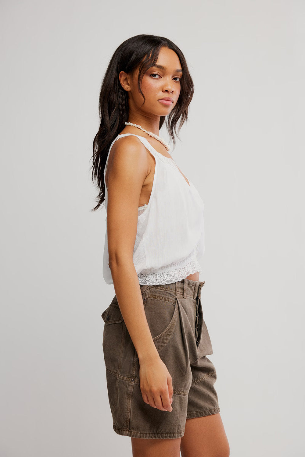 free people celeste tank clean ivory side