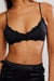 free people charlie v bralette black detail
