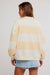 free people classic stripe crew wide apricot combo back