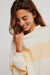 free people classic stripe crew wide apricot combo detail