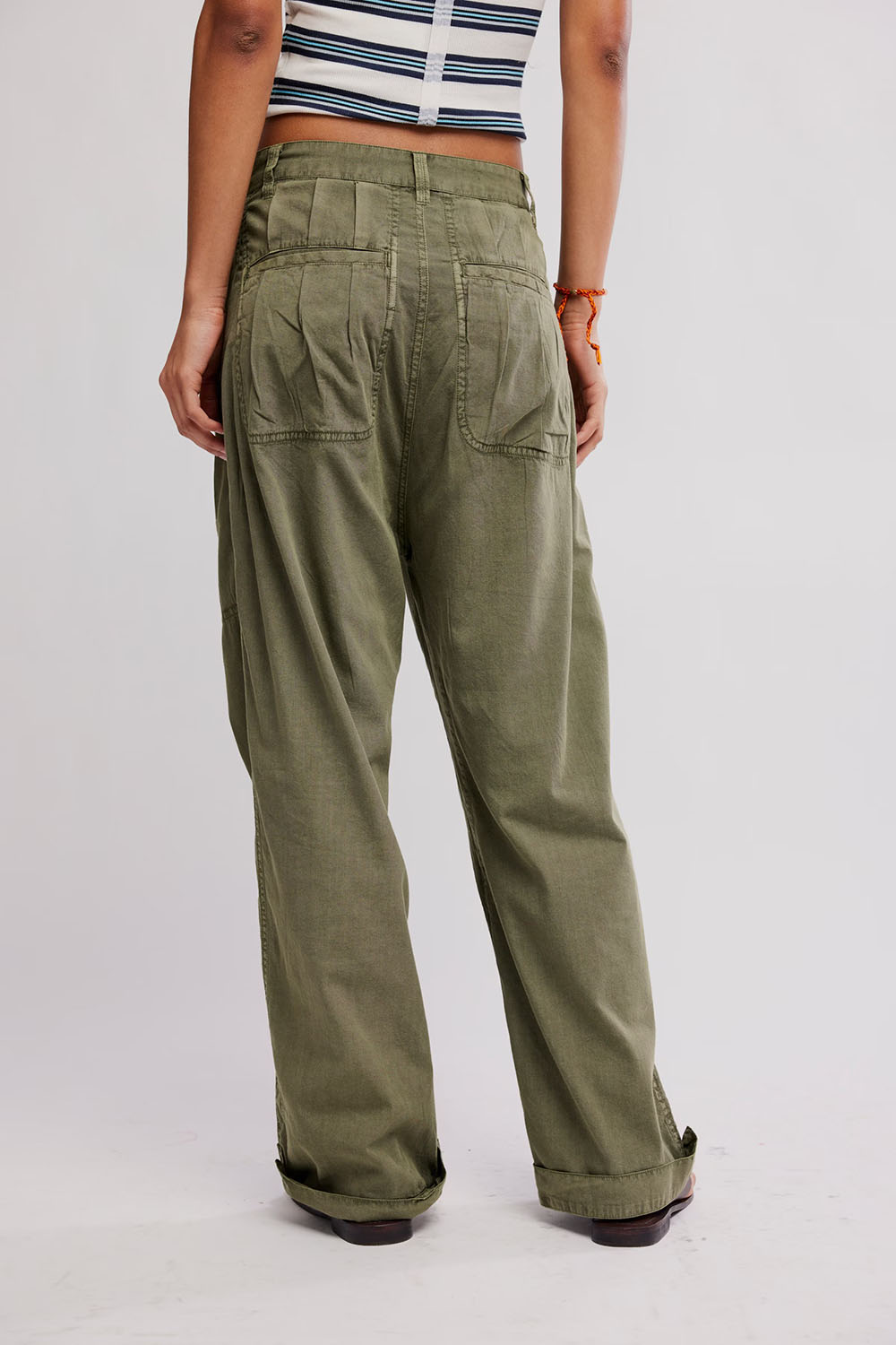 free people clover dropped trouser adventurer back