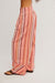 free people days end linen pull on pant soft coral combo side