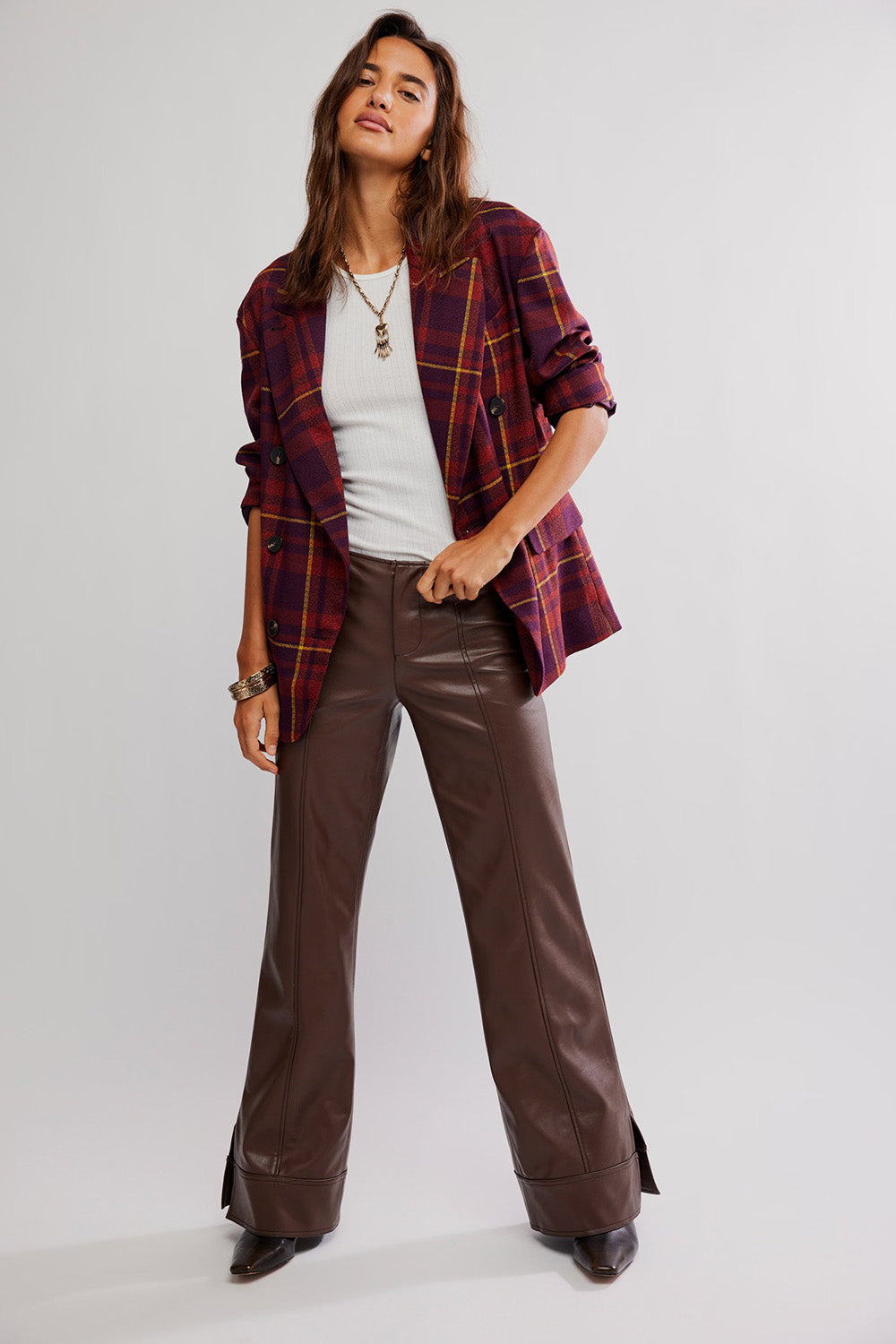 Free People - Glow Up Vegan Pant - Potting Soil