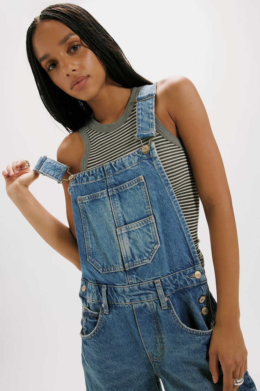 free people good luck barrel overall ultra light beam detail