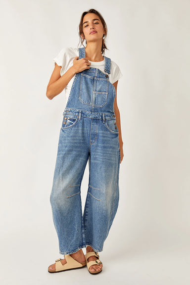 Free People - Good Luck Overall - Ultra Light Beam - Front