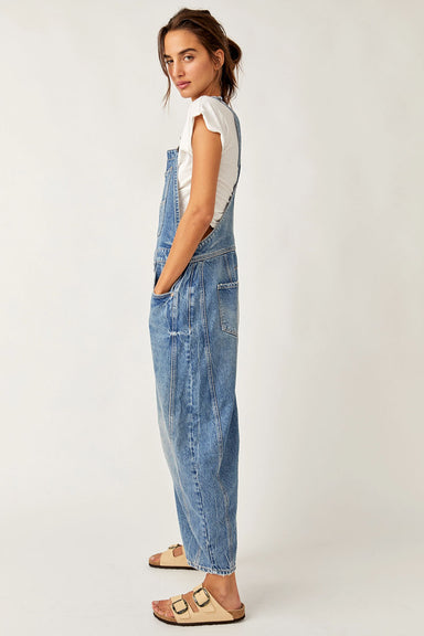 Free People - Good Luck Overall - Ultra Light Beam - Side