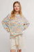 free people harlyn pullover ivory combo front