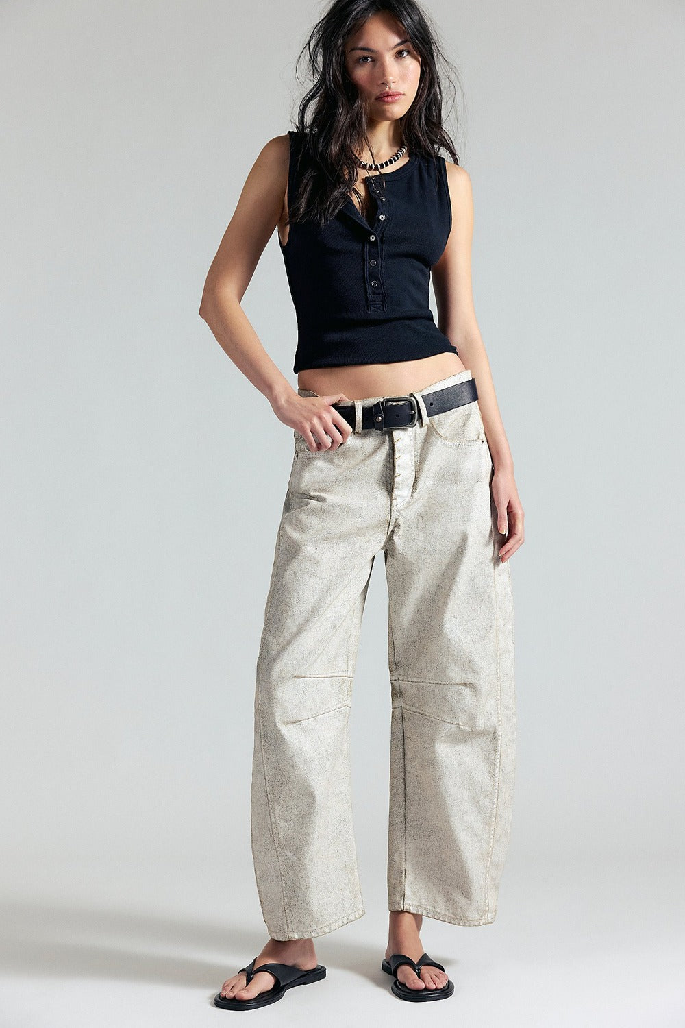 free people jamie henley tank pitch black