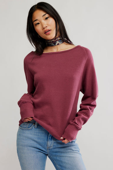 Free People - Jess Long Sleeve - Dionysus - Front