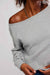 free people jess long sleeve heather grey detail