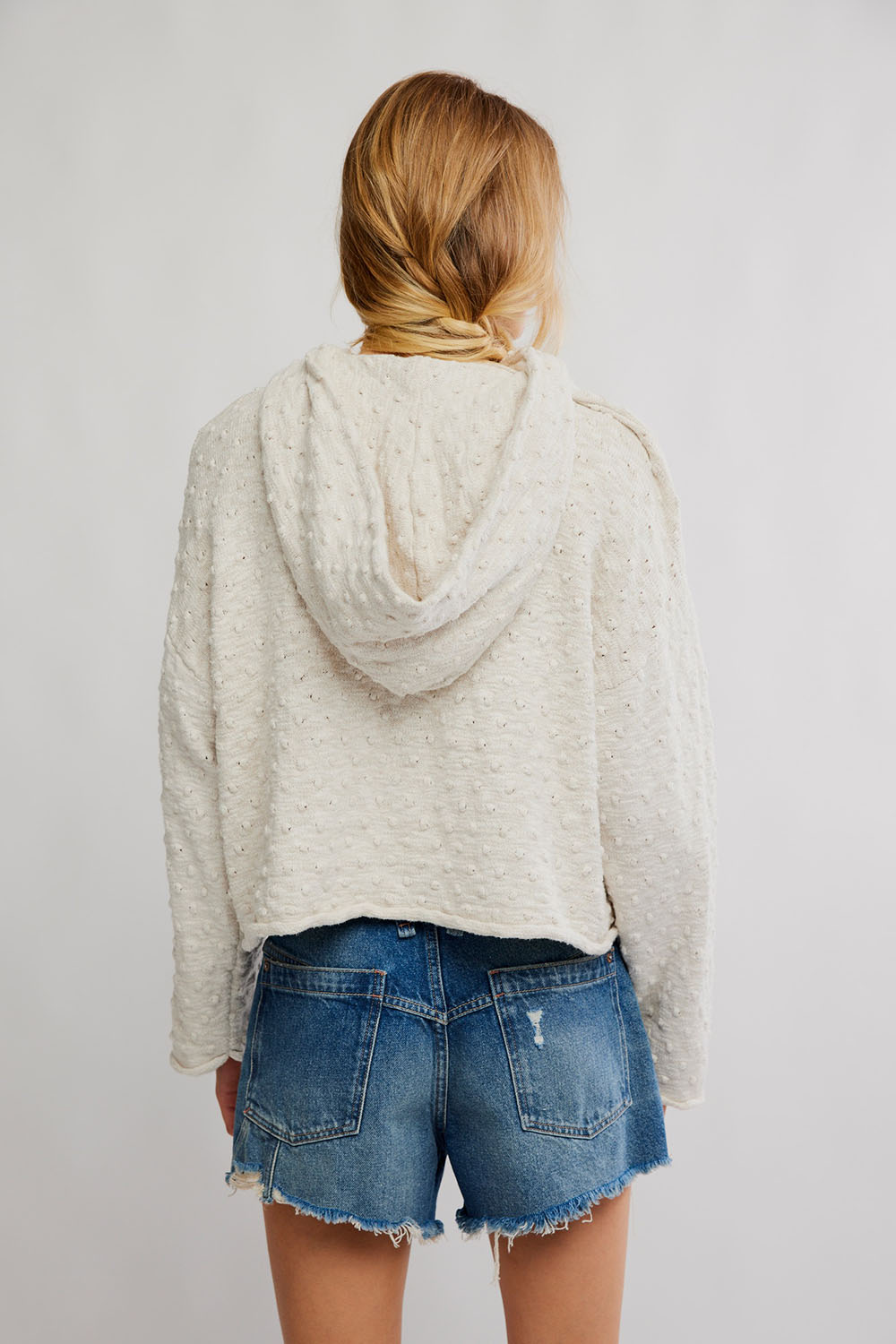 free people lake side hoodie marshmallow back