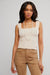free people love letter cami apricot cream front