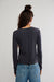 Free People - Nova Tee LS - Black - Back
