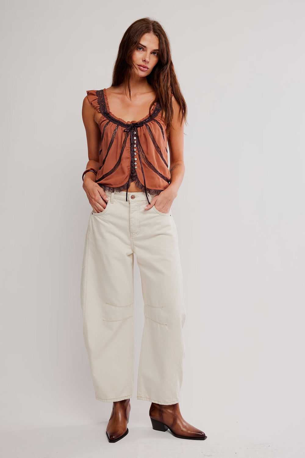 free people mabel tank canyon sunset combo