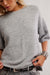 Free People - Margot Sweater Tee - Heather Grey - Detail