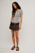 free people most wanted stripe cardi black white stripe