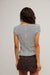 free people most wanted stripe cardi black white stripe back