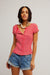 free people most wanted stripe cardi red white stripe front