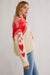 Free People - Mythical Sweater - Vanilla Scarlet Combo - Side