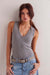 Free People - Neria Tank - Heather Grey - Front