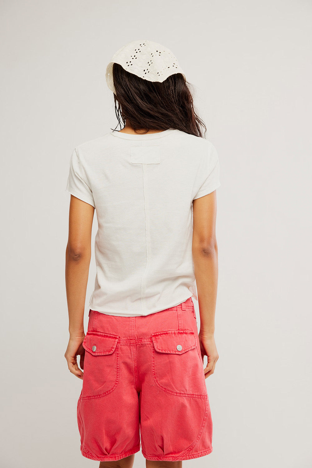 free people nova graphic tee cherry combo back