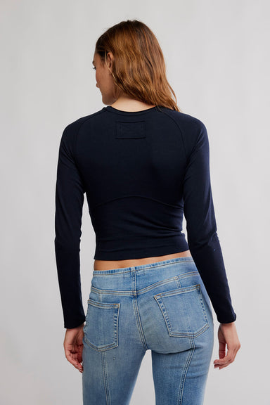 Free People - Protagonist LS - Black - Back